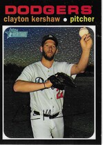 2020 Topps Heritage Chrome #THC-385 Clayton Kershaw