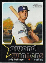 2020 Topps Heritage High Number Award Winners #AW-2 Cody Bellinger