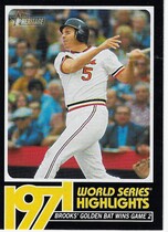 2020 Topps Heritage High Number 1971 World Series Highlights #WSH-2 Brooks Robinson