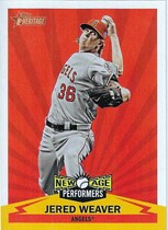2012 Topps Heritage New Age Performers #JW Jered Weaver