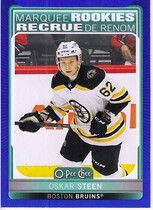 2021 Upper Deck O-Pee-Chee OPC Blue Border Update #648 Oskar Steen