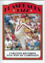 2021 Topps Heritage Baseball Flashbacks #BFB-SC Steve Carlton