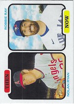 2022 Topps Heritage Then and Now #TAN-RR Nolan Ryan|Robbie Ray