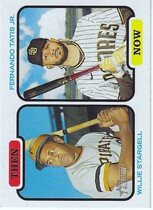 2022 Topps Heritage Then and Now #TAN-ST Fernando Tatis Jr.|Willie Stargell