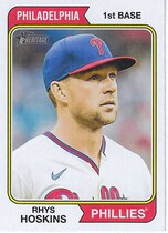 2023 Topps Heritage #409 Rhys Hoskins