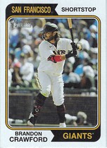 2023 Topps Heritage #419 Brandon Crawford