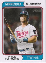 2023 Topps Heritage #442 Kyle Farmer