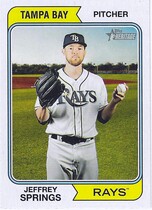 2023 Topps Heritage #459 Jeffrey Springs