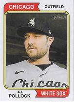 2023 Topps Heritage #484 Aj Pollock