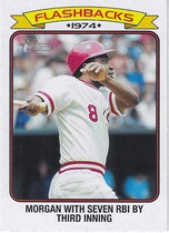 2023 Topps Heritage Baseball Flashbacks #BF-9 Joe Morgan