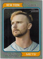 2023 Topps Heritage Chrome Silver Refractor #380 Pete Alonso