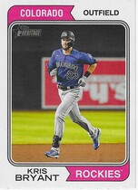 2023 Topps Heritage #12 Kris Bryant