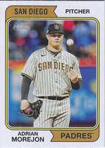 2023 Topps Heritage #163 Adrian Morejon