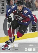 1999 BAP Memorabilia Silver #181 Sandis Ozolinsh