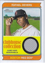 2023 Topps Heritage Clubhouse Collection Relics #CCR-RD Rafael Devers