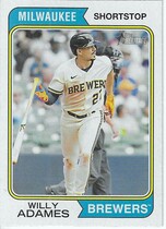 2023 Topps Heritage #412 Willy Adames