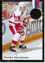 1992 Upper Deck Euro-Stars #E10 Vlad Konstantinov