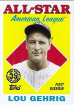 2023 Topps 1988 Topps All-Star #88AS-27 Lou Gehrig