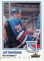 2002 Fleer Throwbacks Gold #31G Jeff Beukeboom
