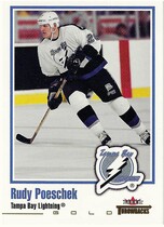2002 Fleer Throwbacks Gold #37G Rudy Poeschek
