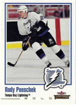 2002 Fleer Throwbacks Gold #37 Rudy Poeschek