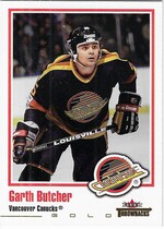 2002 Fleer Throwbacks Gold #74G Garth Butcher