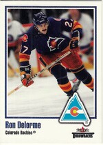 2002 Fleer Throwbacks #47 Ron Delorme