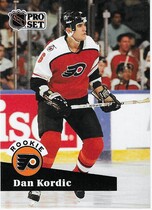 1991 Pro Set Base Set #553 Dan Kordic