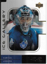 2000 Upper Deck Ice Gallery #IG9 Curtis Joseph