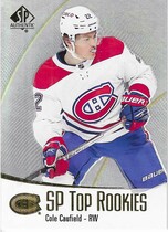 2021 SP Authentic Top Rookies #TR-1 Cole Caufield