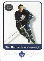 2001 Fleer Greats of the Game #30 Tim Horton