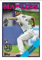 2023 Topps Update 1988 Topps #88US-28 Eury Perez