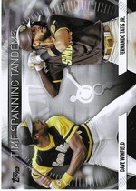2023 Topps Update Time Spanning Tandems #TS-13 Dave Winfield|Fernando Tatis Jr.