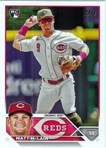 2023 Topps Update #US199 Matt Mclain