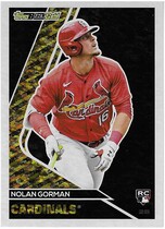 2023 Topps Update Topps Black Gold #BG-30 Nolan Gorman