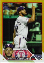 2023 Topps Update Gold Foil #US312 Jonathan Hernandez