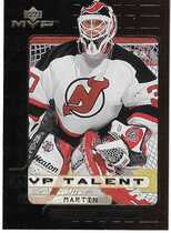 1999 Upper Deck MVP Talent #MVP9 Martin Brodeur
