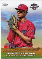 2023 Topps Pro Debut Farm Fresh Futures #FF-10 Justin Crawford