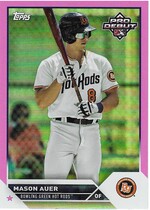 2023 Topps Pro Debut Fuchsia #PD-51 Mason Auer