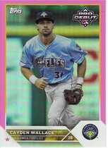 2023 Topps Pro Debut Fuchsia #PD-133 Cayden Wallace
