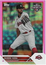 2023 Topps Pro Debut Fuchsia #PD-199 Norge Vera