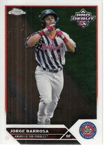 2023 Topps Pro Debut Chrome #PDC-21 Jorge Barrosa