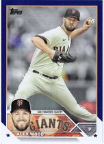 2023 Topps Royal Blue #304 Alex Wood