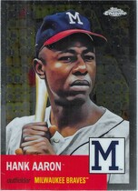 2022 Topps Chrome Platinum Anniversary #44 Hank Aaron