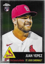 2022 Topps Chrome Platinum Anniversary #385 Juan Yepez