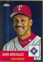 2022 Topps Chrome Platinum Anniversary #386 Juan Gonzalez