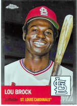 2022 Topps Chrome Platinum Anniversary #402 Lou Brock