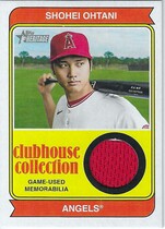 2023 Topps Heritage Clubhouse Collection Relics #CCR-SO Shohei Ohtani