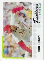 2016 Topps Heritage Baseball Flashbacks #BF-BG Bob Gibson