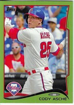 2014 Topps Green #4 Cody Asche